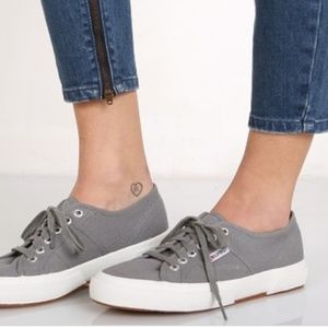 Superga 2750 Cotu grey canvas classic sneakers 9